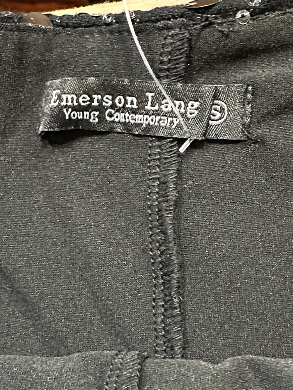 Emerson Lang Black Sequin Mini Skirt/Skort -Small - Picture 10 of 13